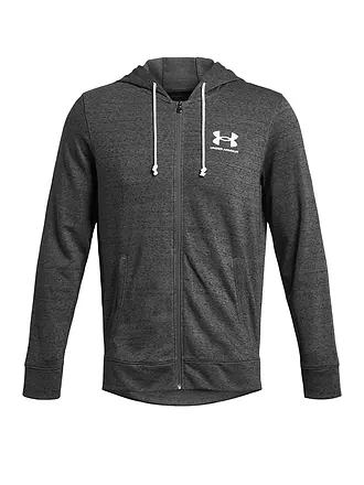 UNDER ARMOUR | Felpa con cappuccio da uomo UA Rival Terry | grau